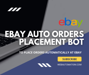 automatically place eBay orders