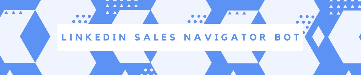 LinkedIn Sales Navigator Bot